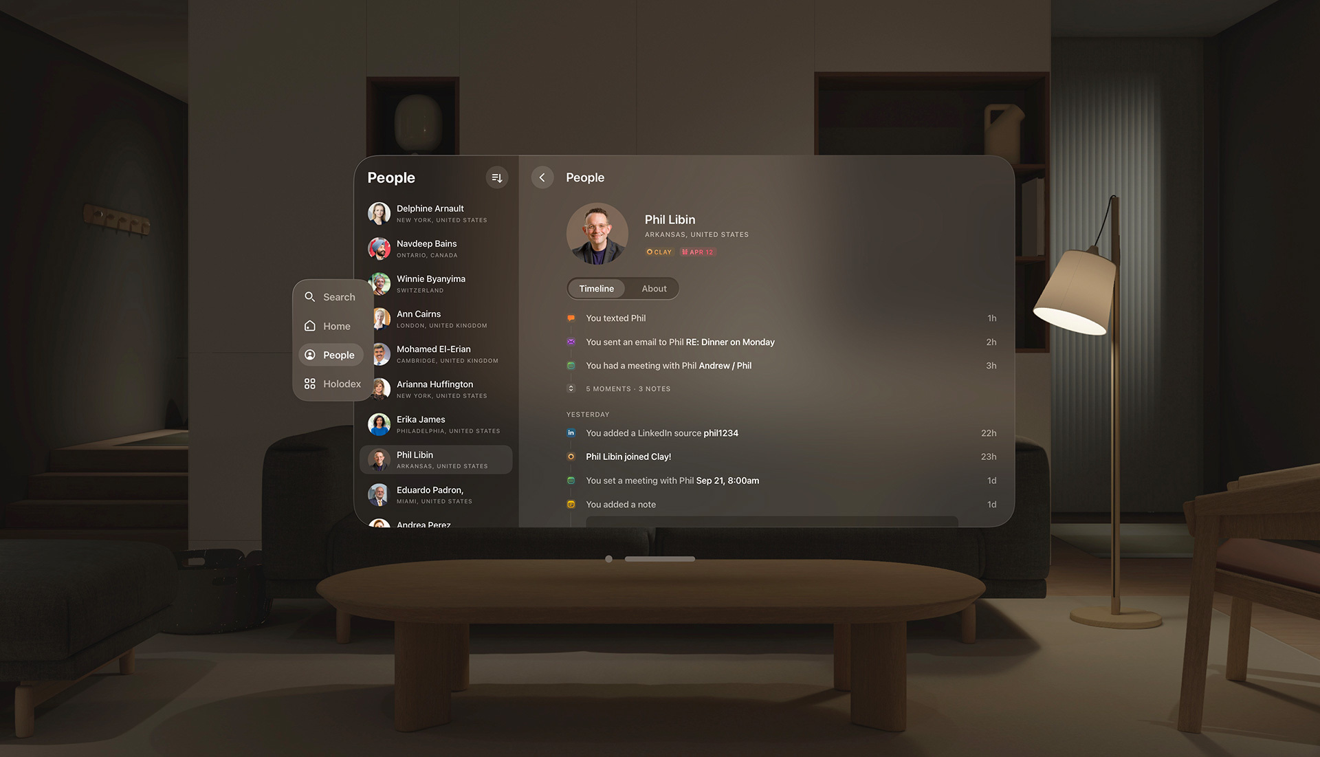 A Full VisionOS App Experience